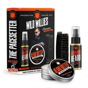 Wild Willies The Pacesetter Premium Beard Kit-Gift Set